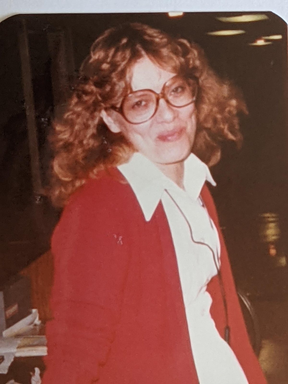 Michael's mother during her first year as a VA nurse
